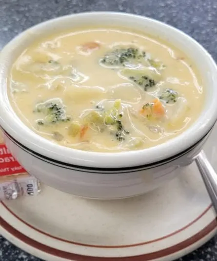 Cheesy Vegetable Soup